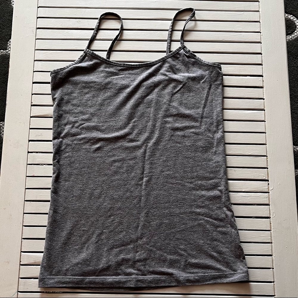 No Boundaries Gray Juniors Tank Top
